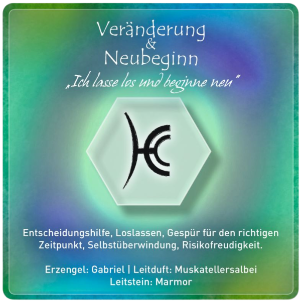 "Veränderung & Neubeginn" Edelsteinessenz